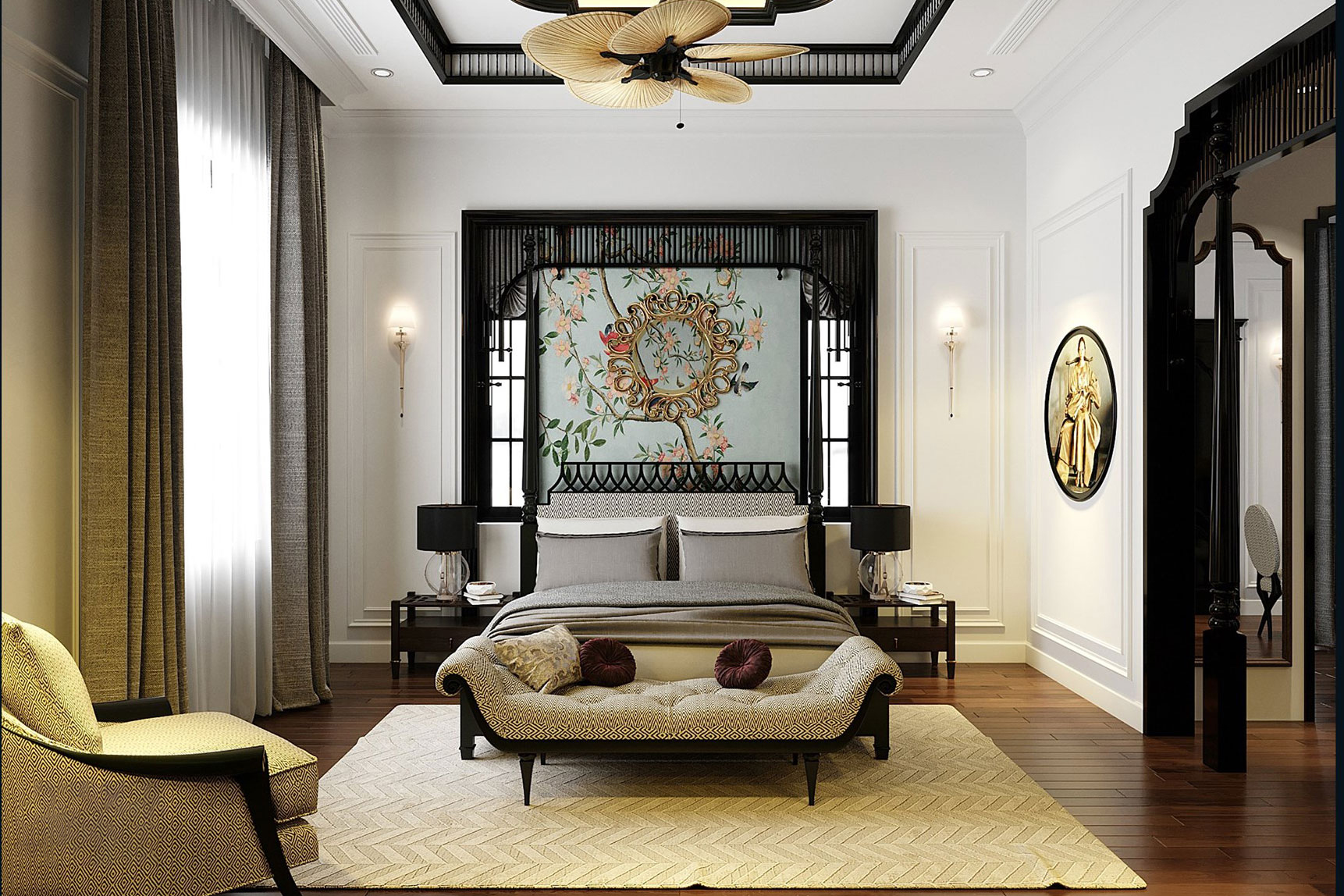 Nha Pho Phong Cach Indochine