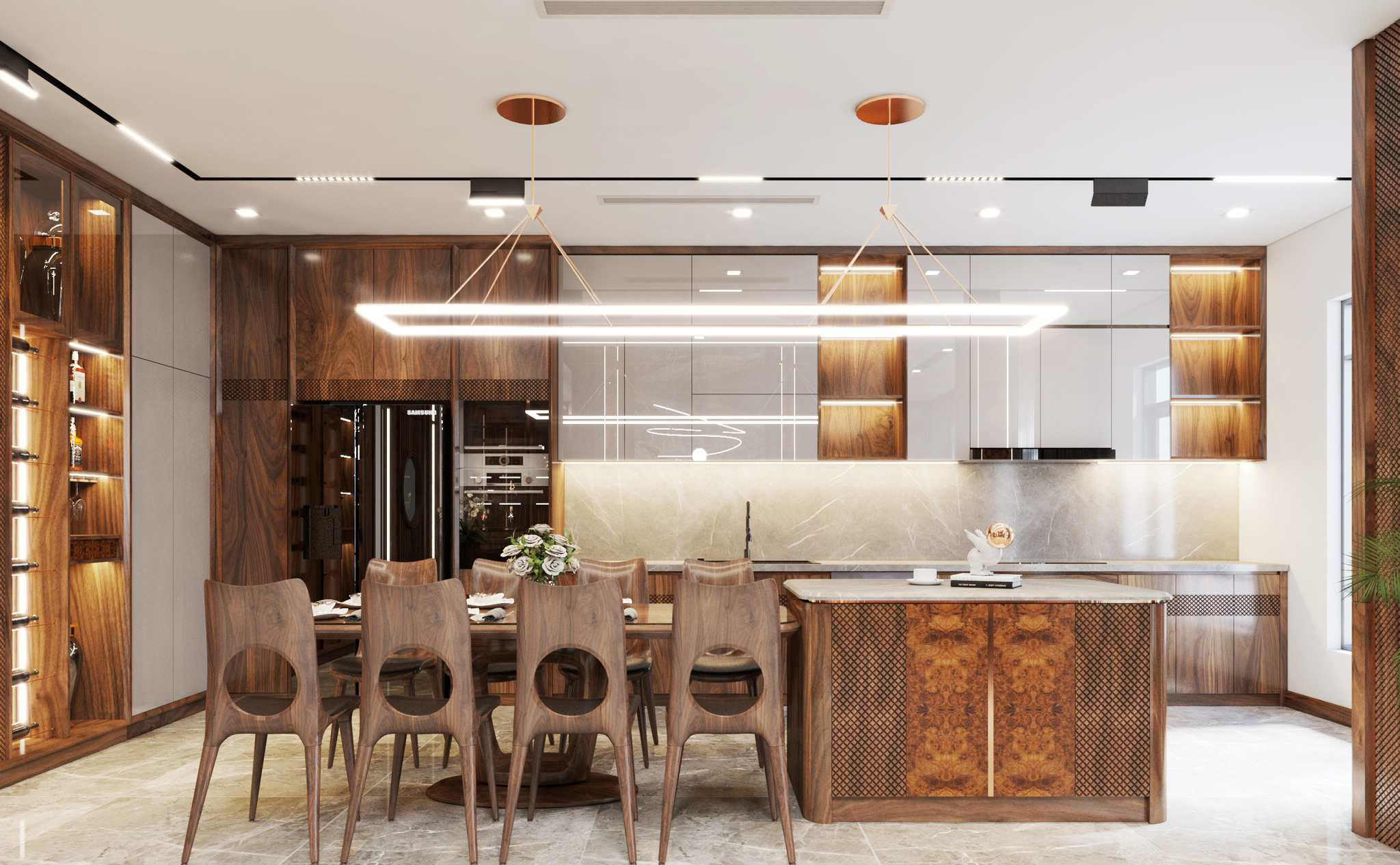 Thiet Ke Nha Bep Nho Don Gian